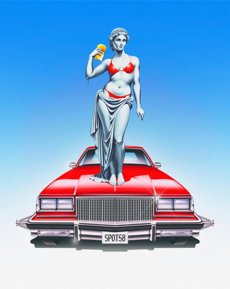 creative vector illustration for modern digital artwork and poster design popular in New York, Sydney, Toronto, and San Francisco